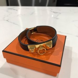 Hermes Rivale Double Tour Bracelet